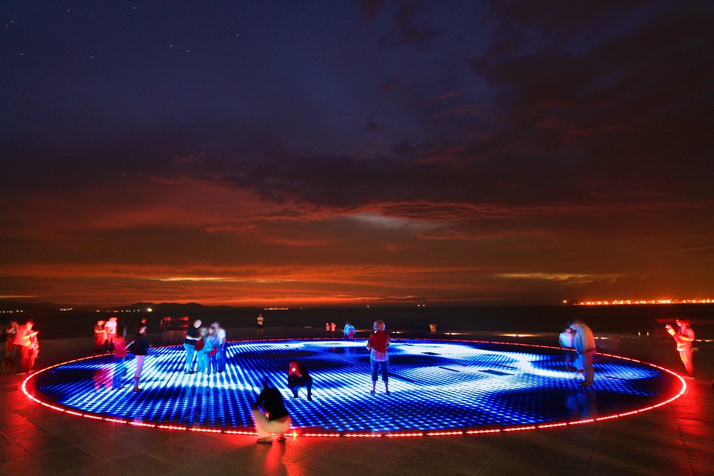 The Greeting to the Sun in Zadar